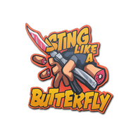 Sticker | Sting Like A Butterly