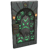 Ghostly Flame Door