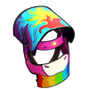 Rainbow Pony Helmet