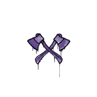 Sealed Graffiti | X-Axes (Monster Purple)