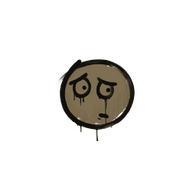 Sealed Graffiti | Worry (Dust Brown)