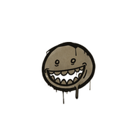 Sealed Graffiti | Mr. Teeth (Dust Brown)