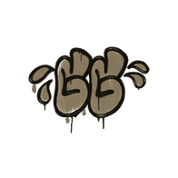 Sealed Graffiti | GGWP (Dust Brown)