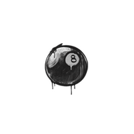 Sealed Graffiti | 8-Ball (Shark White)