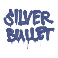 Sealed Graffiti | Silver Bullet (SWAT Blue)