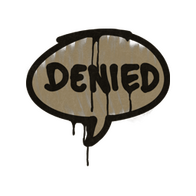 Sealed Graffiti | Denied (Dust Brown)
