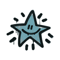 Sealed Graffiti | Shining Star (Wire Blue)