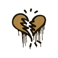 Sealed Graffiti | Broken Heart (Desert Amber)