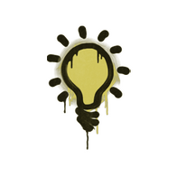 Sealed Graffiti | Lightbulb (Tracer Yellow)