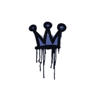 Sealed Graffiti | Little Crown (SWAT Blue)