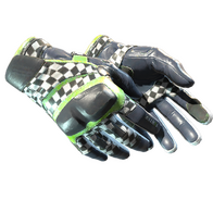 ★ Moto Gloves | Finish Line (Well-Worn)
