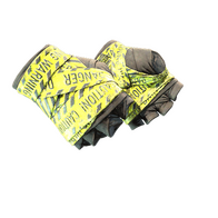 ★ Hand Wraps | CAUTION! (Battle-Scarred)