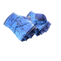 ★ Hand Wraps | Cobalt Skulls (Field-Tested)