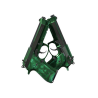 Dual Berettas | Polished Malachite (Minimal Wear)