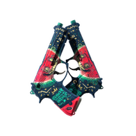 StatTrak™ Dual Berettas | Melondrama (Well-Worn)