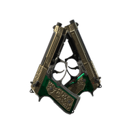 StatTrak™ Dual Berettas | Royal Consorts (Factory New)