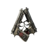 StatTrak™ Dual Berettas | Balance (Well-Worn)