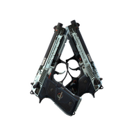 Dual Berettas | Dezastre (Well-Worn)
