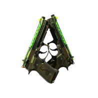 Dual Berettas | Cobra Strike (Minimal Wear)