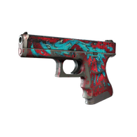 Glock-18 | Water Elemental (Battle-Scarred)
