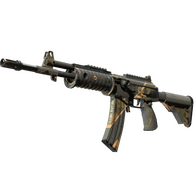 StatTrak™ Galil AR | Black Sand (Battle-Scarred)