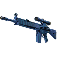 StatTrak™ G3SG1 | Azure Zebra (Factory New)