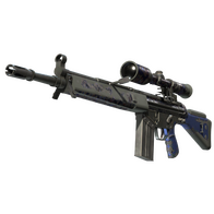 G3SG1 | Violet Murano (Battle-Scarred)