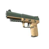 Souvenir Five-SeveN | Contractor (Well-Worn)