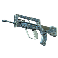 FAMAS | Cyanospatter (Minimal Wear)