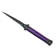 ★ StatTrak™ Stiletto Knife | Ultraviolet (Factory New)