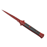 ★ StatTrak™ Stiletto Knife | Crimson Web (Well-Worn)