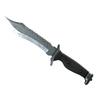 ★ Bowie Knife | Damascus Steel (Well-Worn)