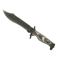 ★ Bowie Knife | Black Laminate (Battle-Scarred)