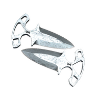 ★ Shadow Daggers | Damascus Steel (Well-Worn)