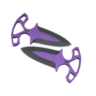 ★ StatTrak™ Shadow Daggers | Ultraviolet (Factory New)