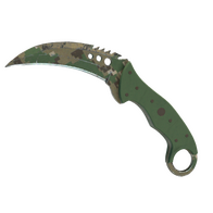 ★ Talon Knife | Forest DDPAT (Well-Worn)