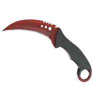 ★ StatTrak™ Talon Knife | Crimson Web (Minimal Wear)