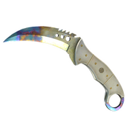 ★ StatTrak™ Talon Knife | Case Hardened (Well-Worn)