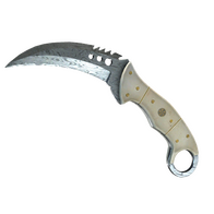 ★ StatTrak™ Talon Knife | Damascus Steel (Well-Worn)