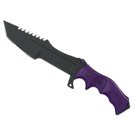 ★ StatTrak™ Huntsman Knife | Ultraviolet (Minimal Wear)