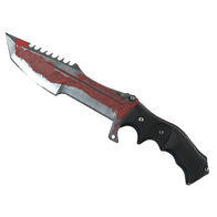 ★ Huntsman Knife | Crimson Web (Battle-Scarred)