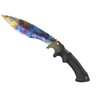 ★ Kukri Knife | Case Hardened (Well-Worn)