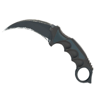 ★ StatTrak™ Karambit | Night (Well-Worn)