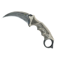 ★ StatTrak™ Karambit | Black Laminate (Factory New)