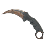 ★ StatTrak™ Karambit | Rust Coat (Battle-Scarred)