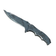 ★ Nomad Knife | Night Stripe (Battle-Scarred)
