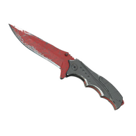 ★ Nomad Knife | Crimson Web (Battle-Scarred)