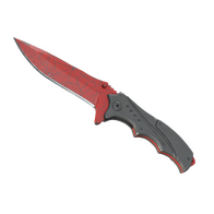 ★ Nomad Knife | Crimson Web (Well-Worn)