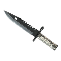 ★ StatTrak™ M9 Bayonet | Black Laminate (Factory New)