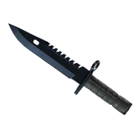 ★ M9 Bayonet | Blue Steel (Well-Worn)